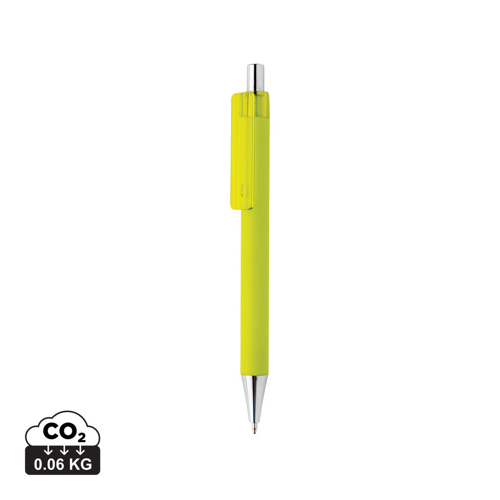 X8 RCS certified R-ABS smooth touch pen - Lime