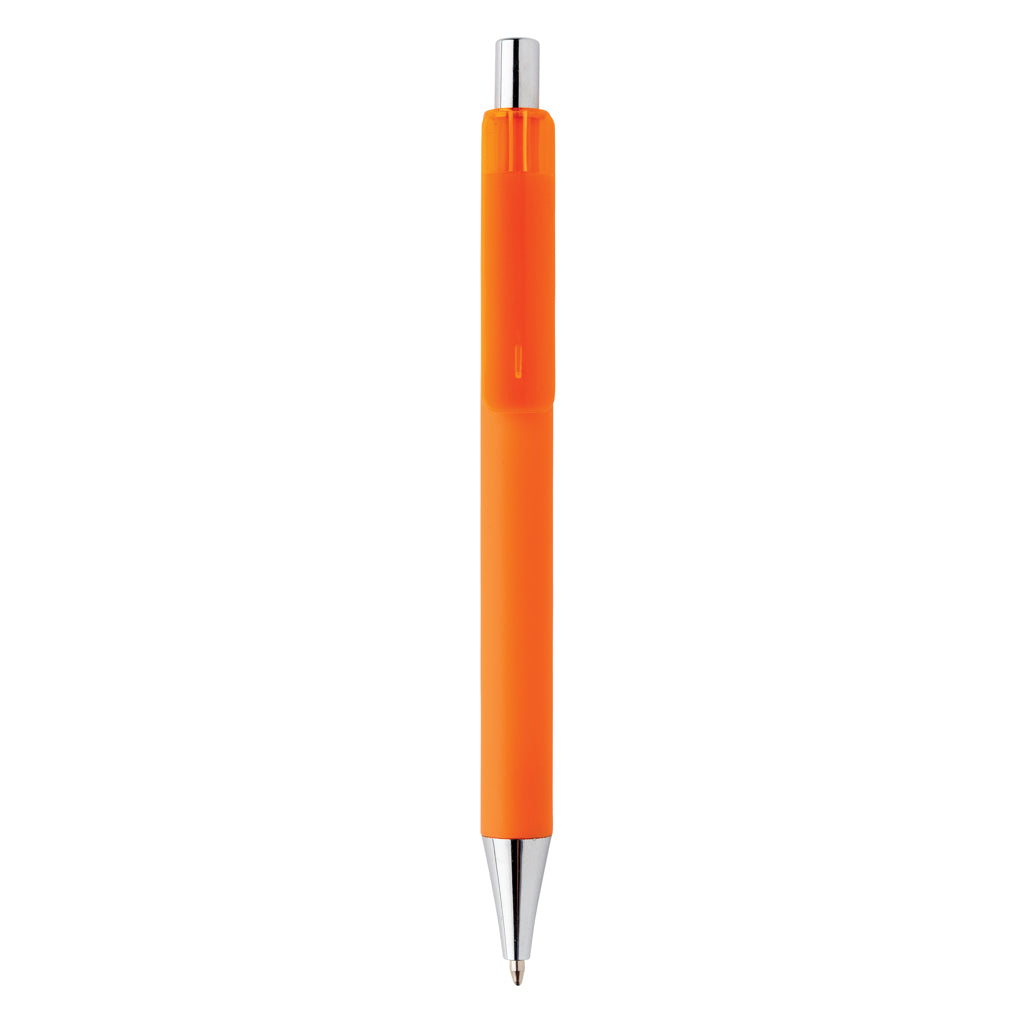 X8 RCS certified R-ABS smooth touch pen - Orange