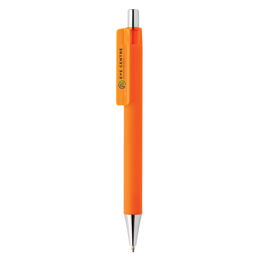 X8 RCS certified R-ABS smooth touch pen - Orange