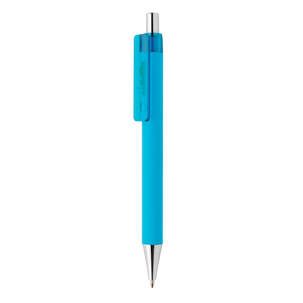 X8 RCS certified R-ABS smooth touch pen - Light Blue