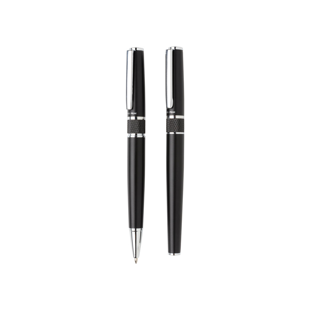 Swiss Peak deluxe pen set - Black