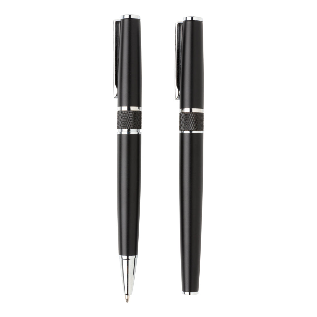 Swiss Peak deluxe pen set - Black