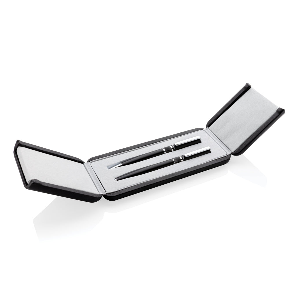 Swiss Peak deluxe pen set - Black