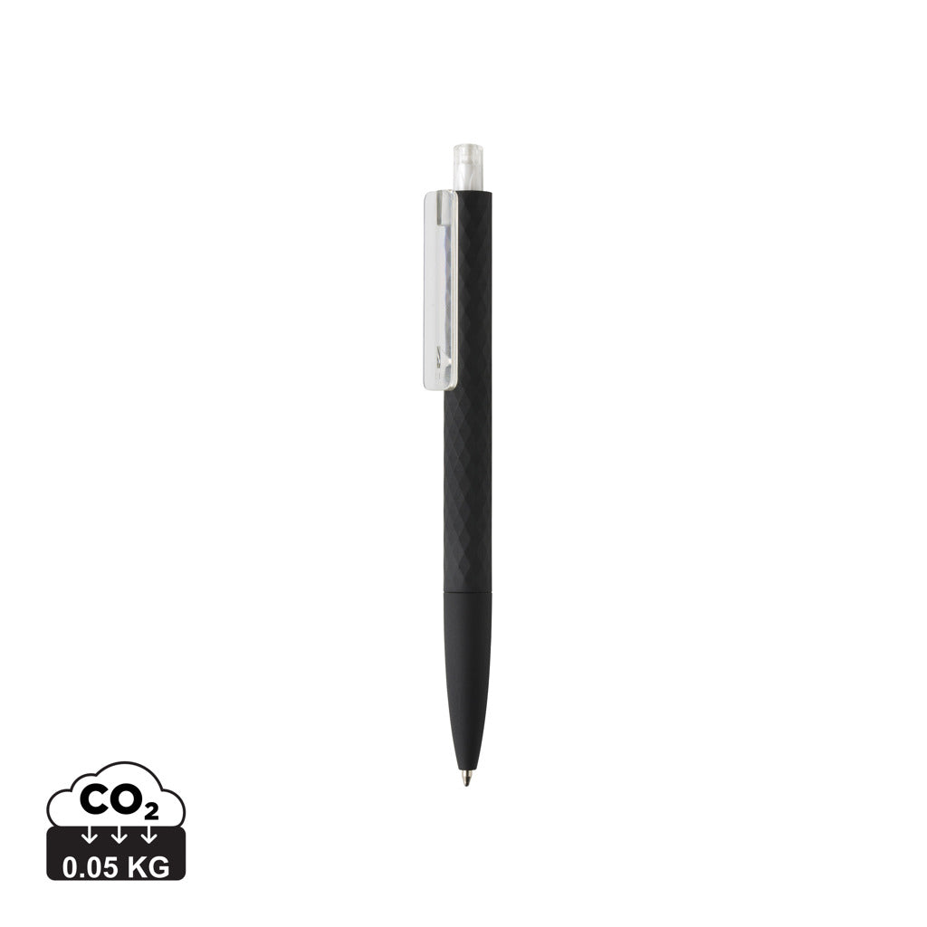 X3 RCS certified R-ABS black smooth touch pen - Transparent