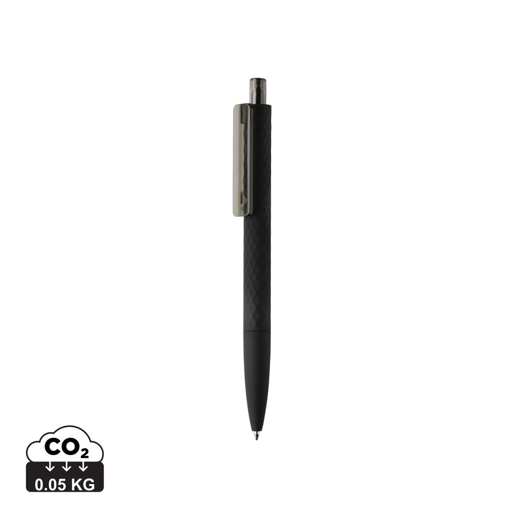 X3 RCS certified R-ABS black smooth touch pen - Black