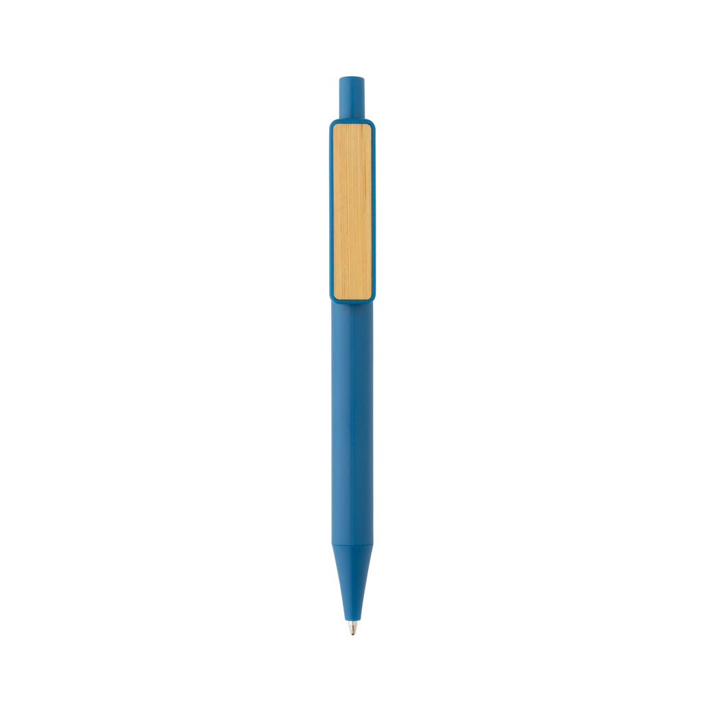 GRS RABS pen with bamboo clip - Blue