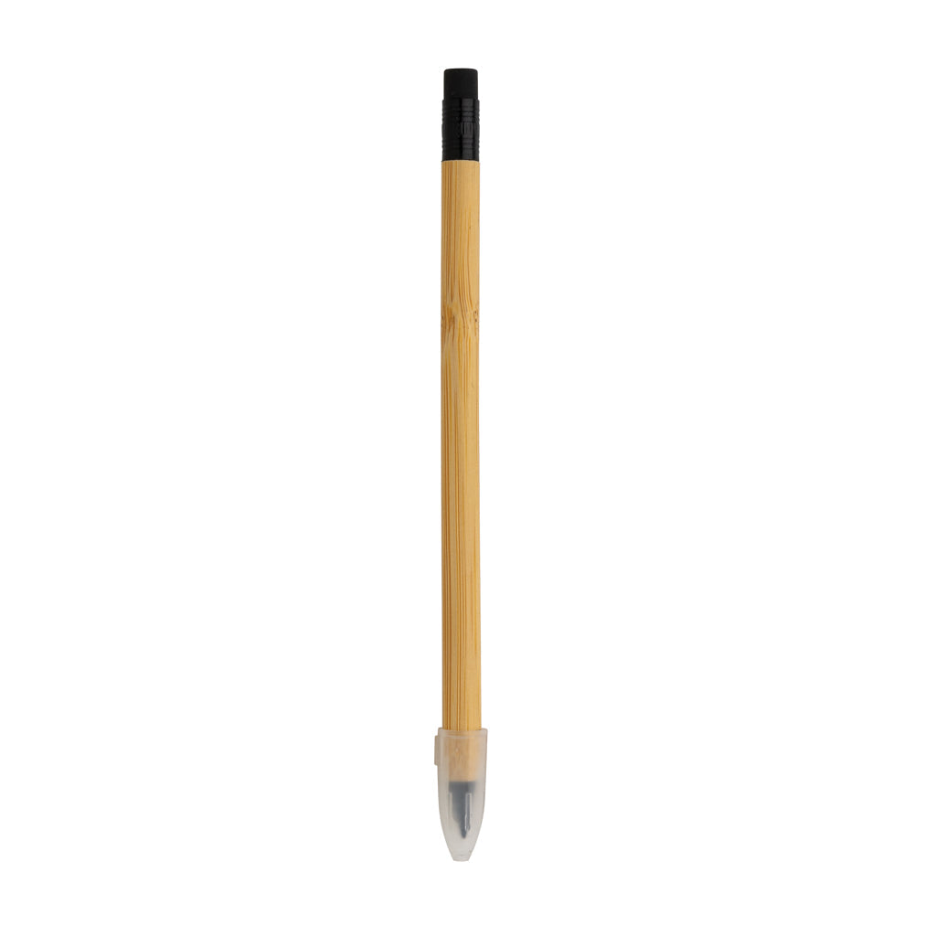 Bamboo infinity pencil with eraser - Brown