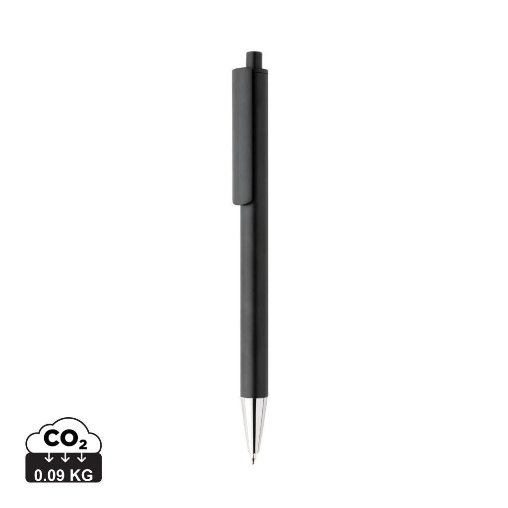 Amisk RCS certified recycled aluminium pen - Black