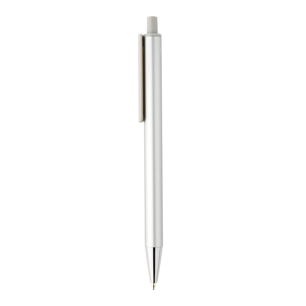 Amisk RCS certified recycled aluminium pen - Silver