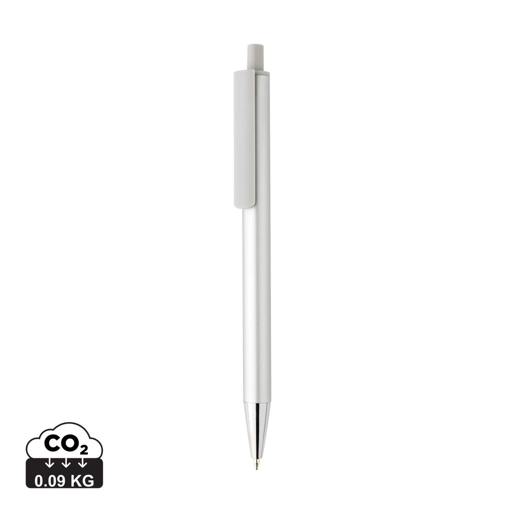 Amisk RCS certified recycled aluminium pen - Silver