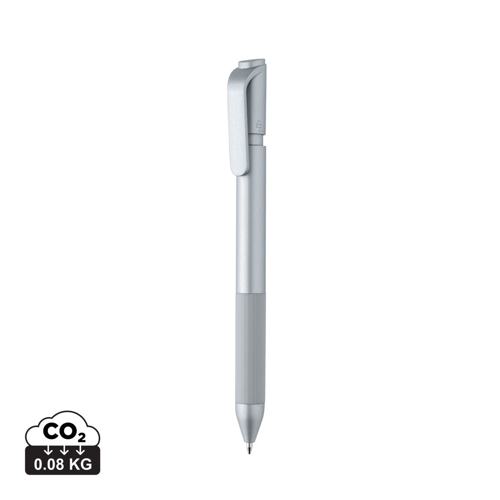 TwistLock GRS certified recycled ABS pen - Silver