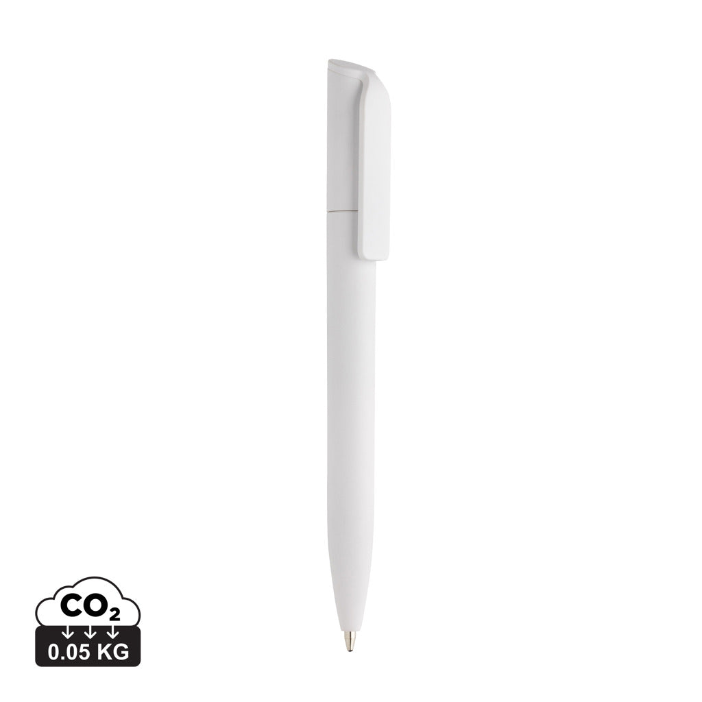 Pocketpal GRS certified recycled ABS mini pen - White