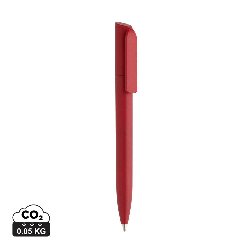 Pocketpal GRS certified recycled ABS mini pen - Red