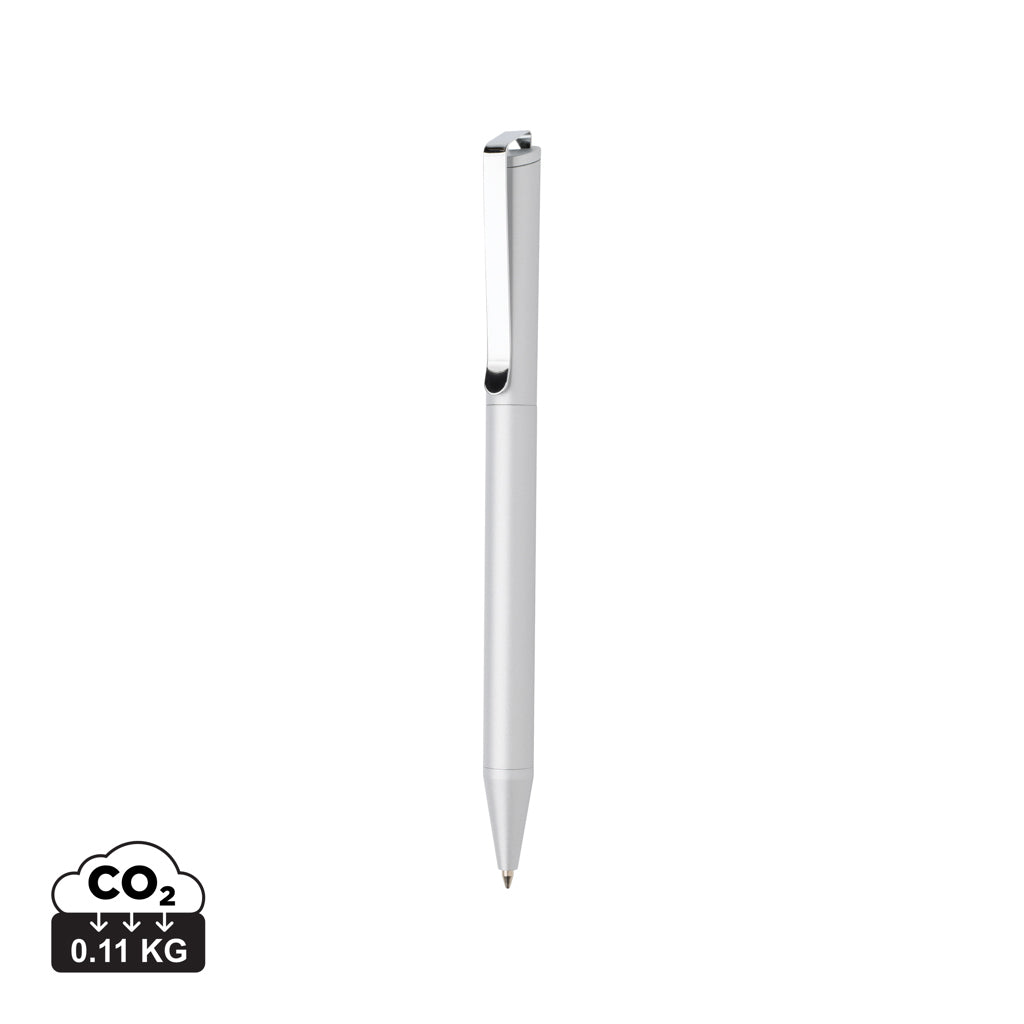 Xavi RCS certified recycled aluminium pen - Silver