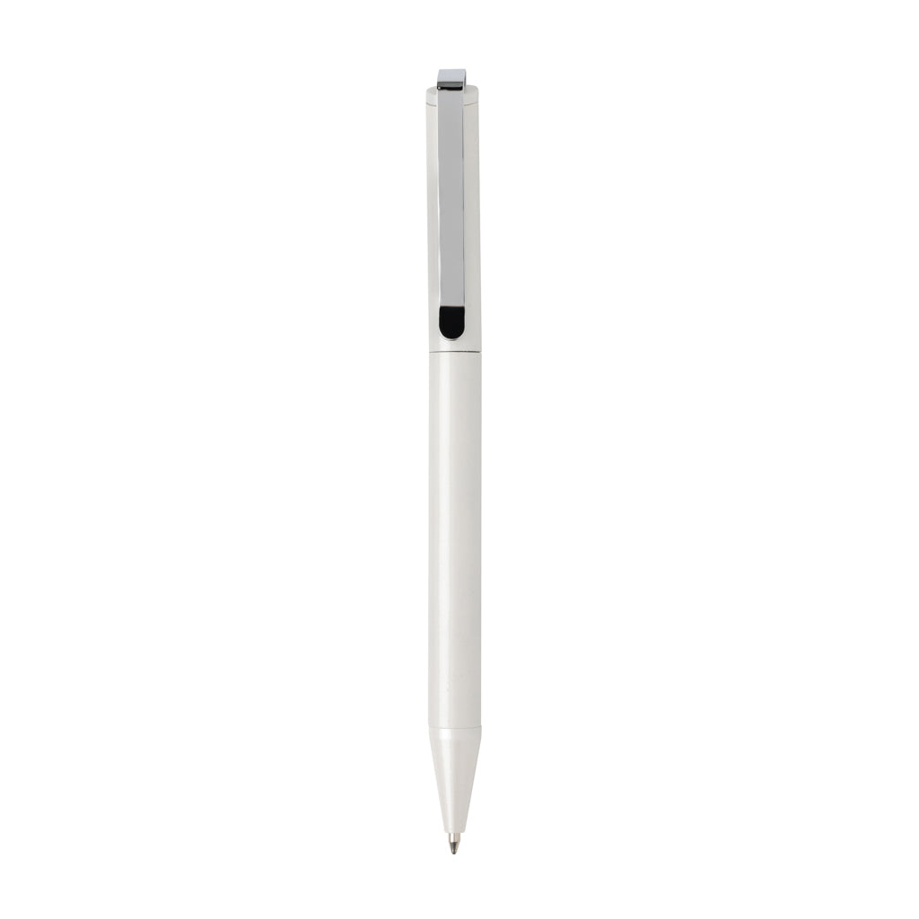 Xavi RCS certified recycled aluminium pen - White