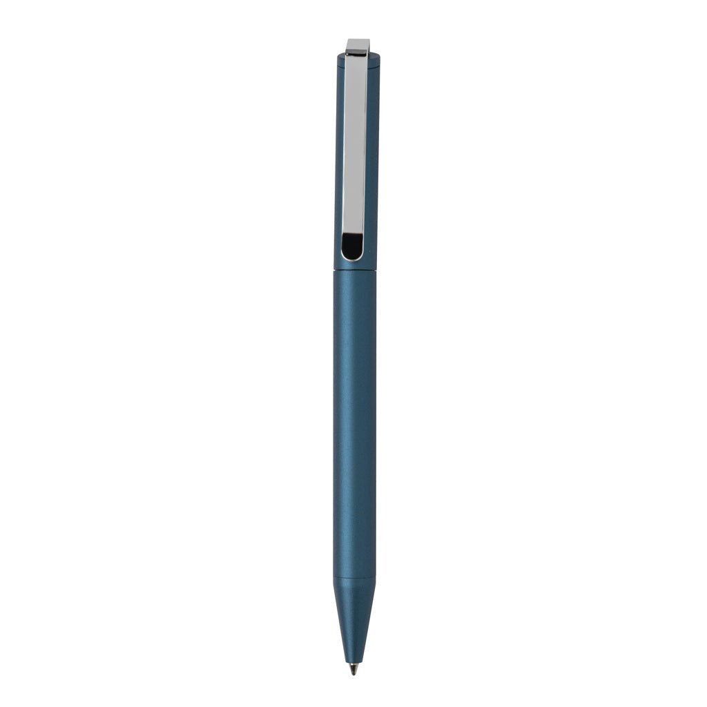 Xavi RCS certified recycled aluminium pen - Royal Blue