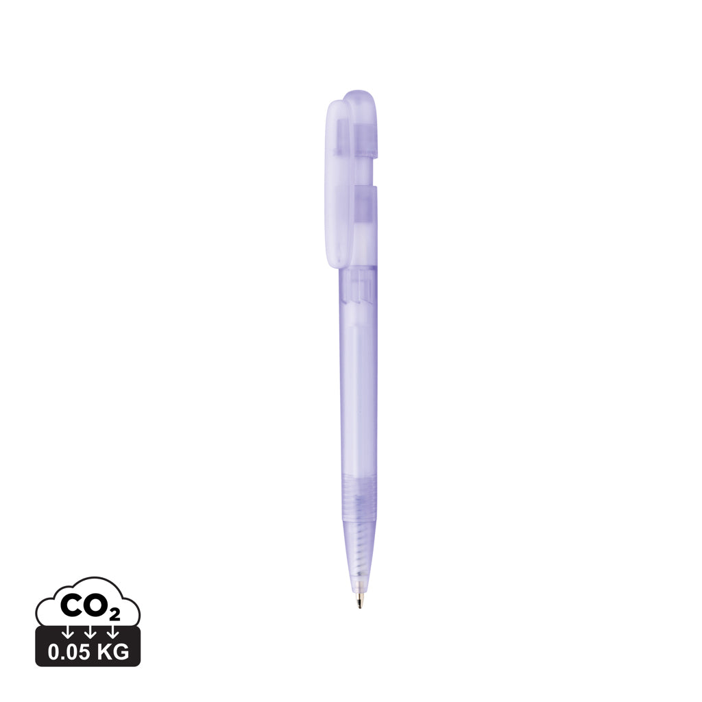 Devin GRS certified RABS pen transparent - Purple