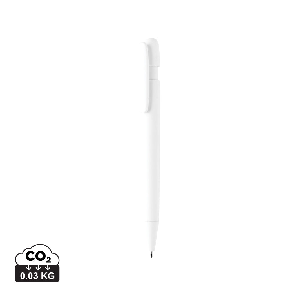 Devin GRS certified RABS pen solid - White