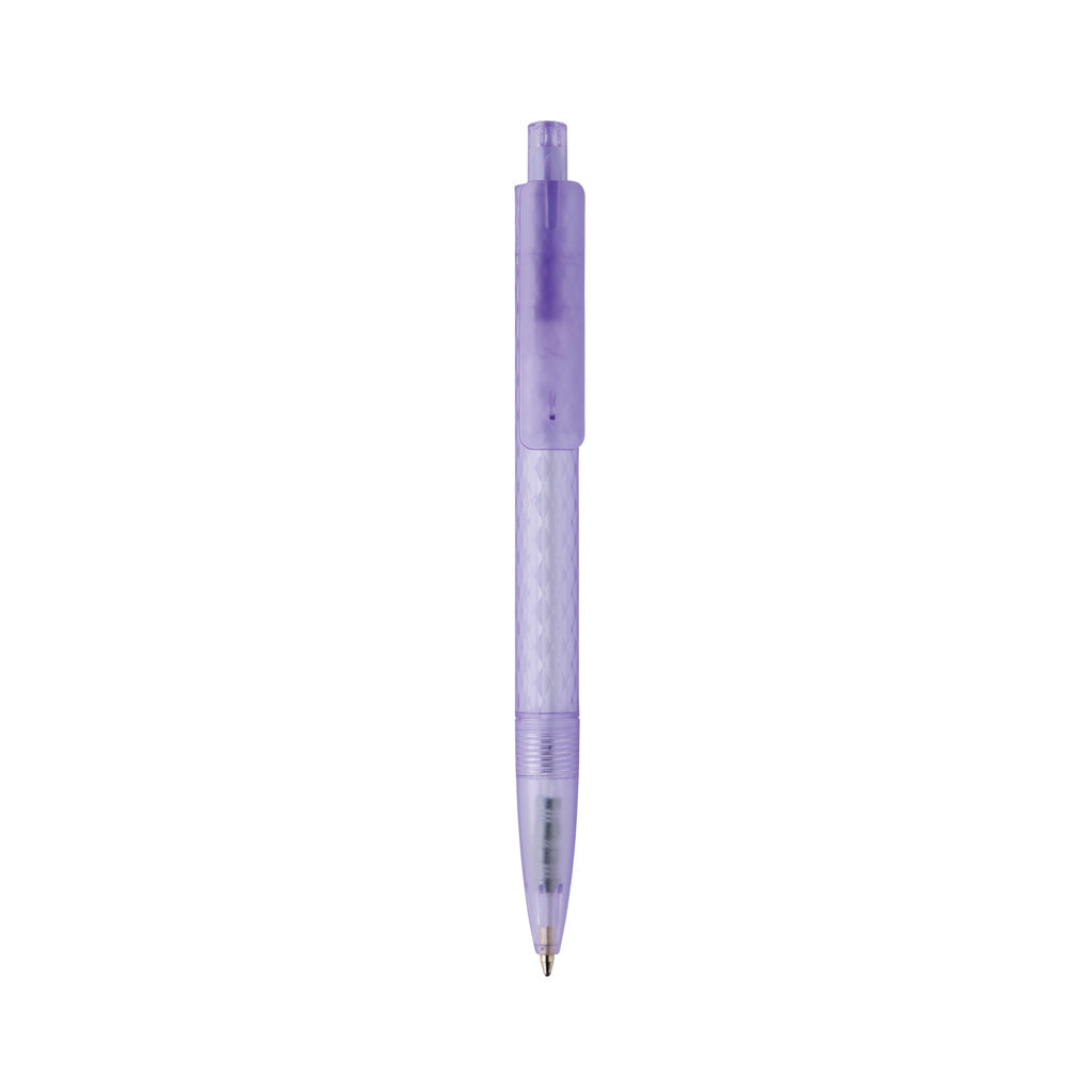 X3 GRS recycled PC plastic pen frosted - Purple