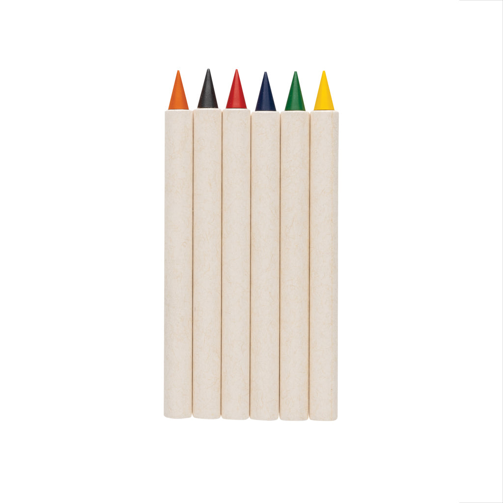 Micki GRS infinity 6pc colouring pencil set - White
