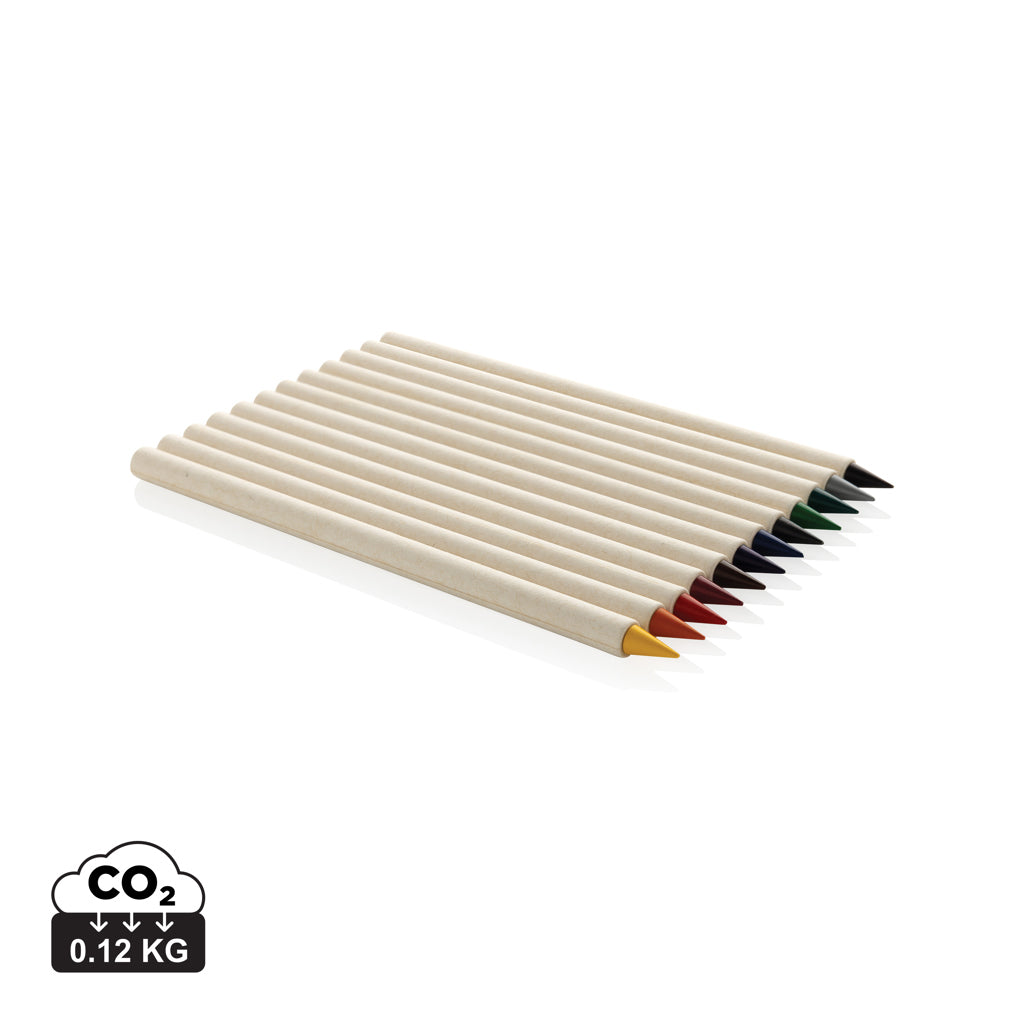 Micki GRS infinity 12pc colouring pencil set - White