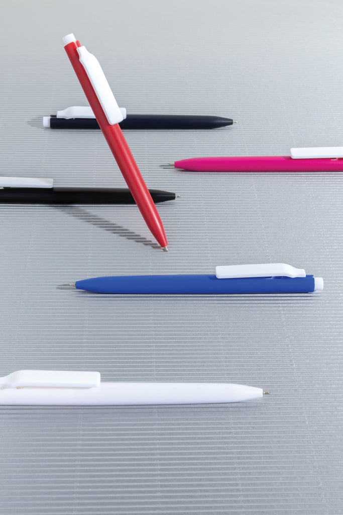 Vibe GRS certified R-ABS pen with ultra glide ink - Red