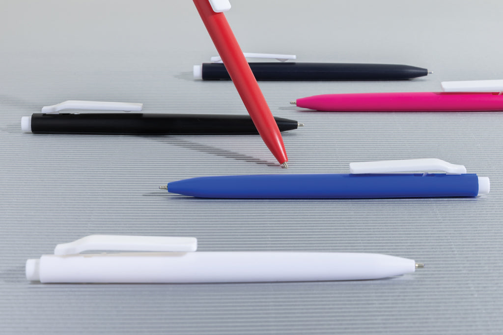 Vibe GRS certified R-ABS pen with ultra glide ink - Red
