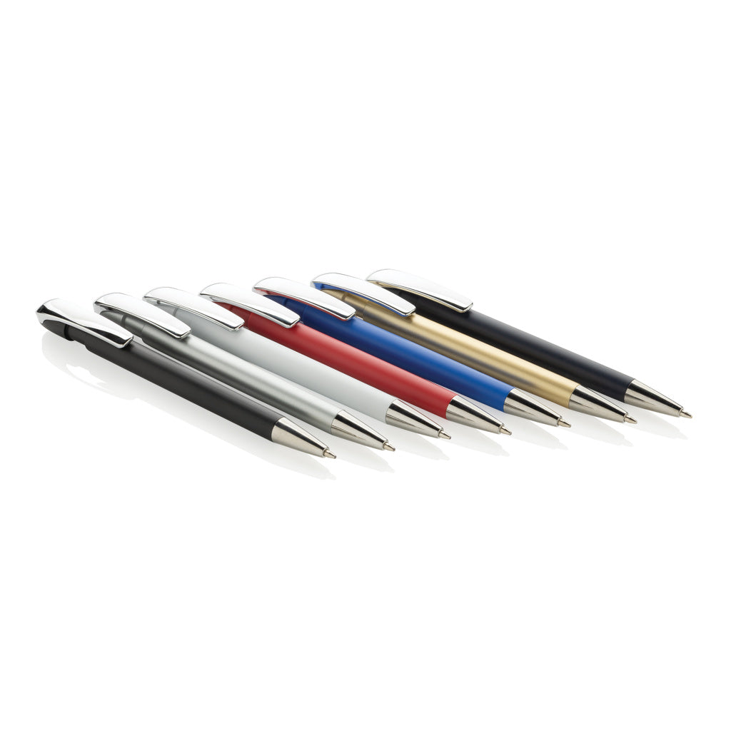 Glide GRS certified R-ABS Metal Clip Pen - Blue