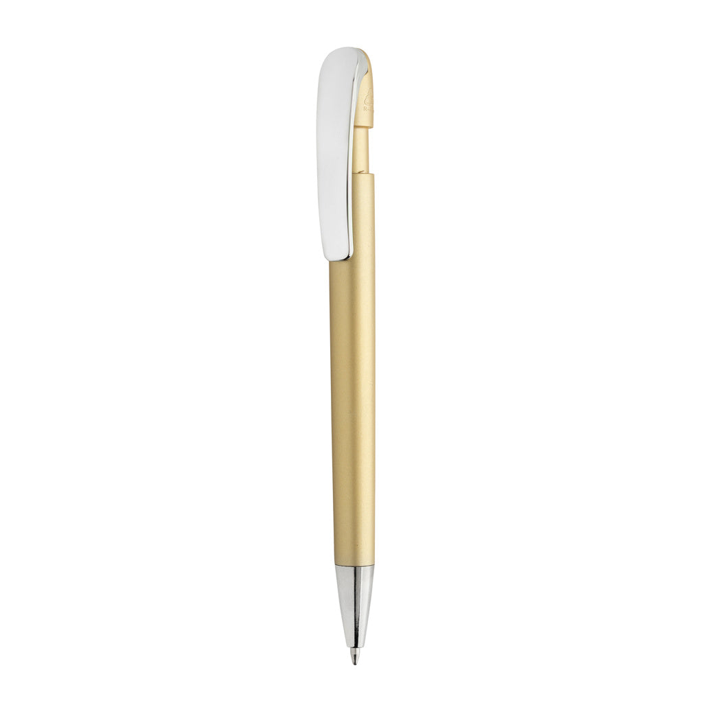 Glide GRS certified R-ABS Metal Clip Pen - Gold