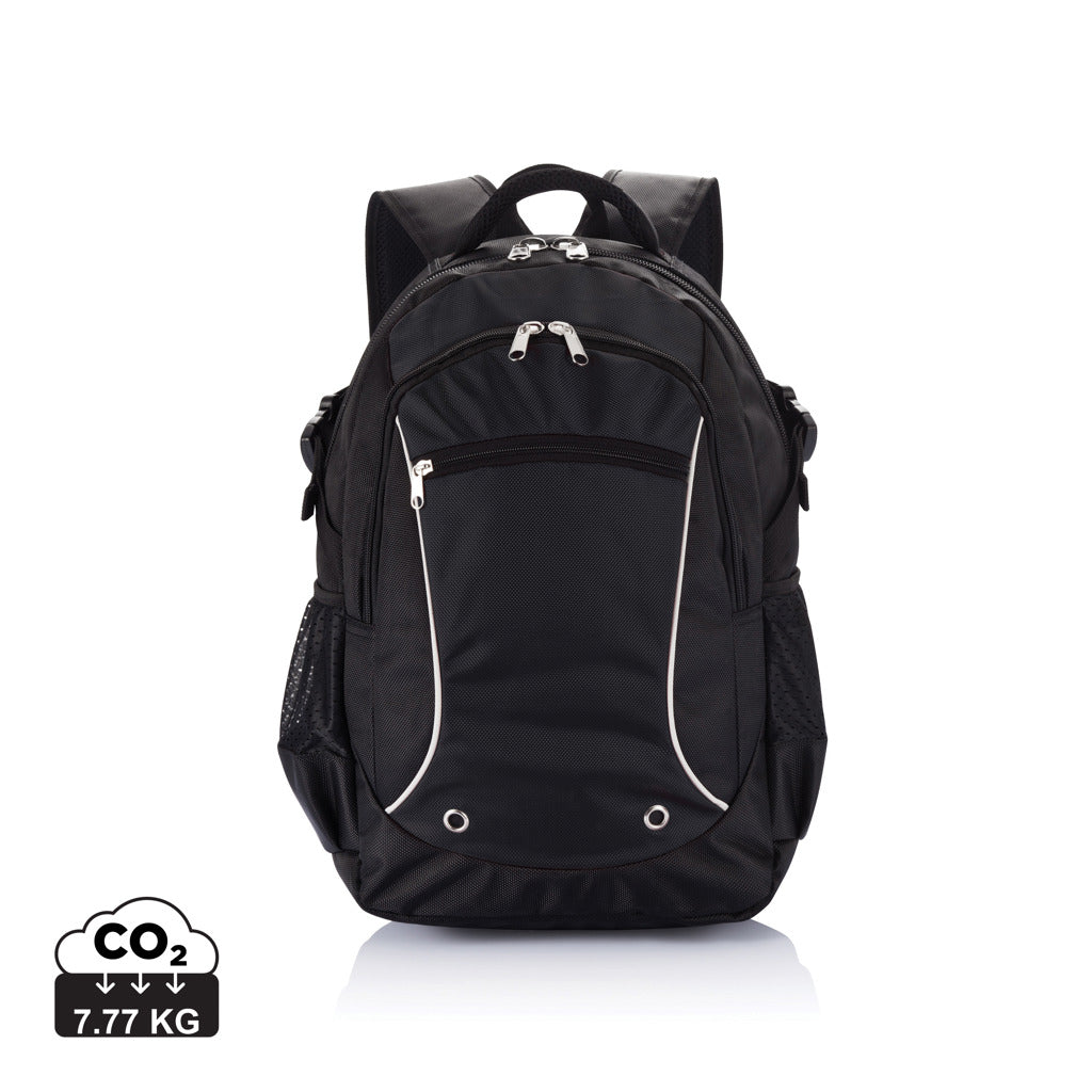 Denver laptop backpack PVC free - Black