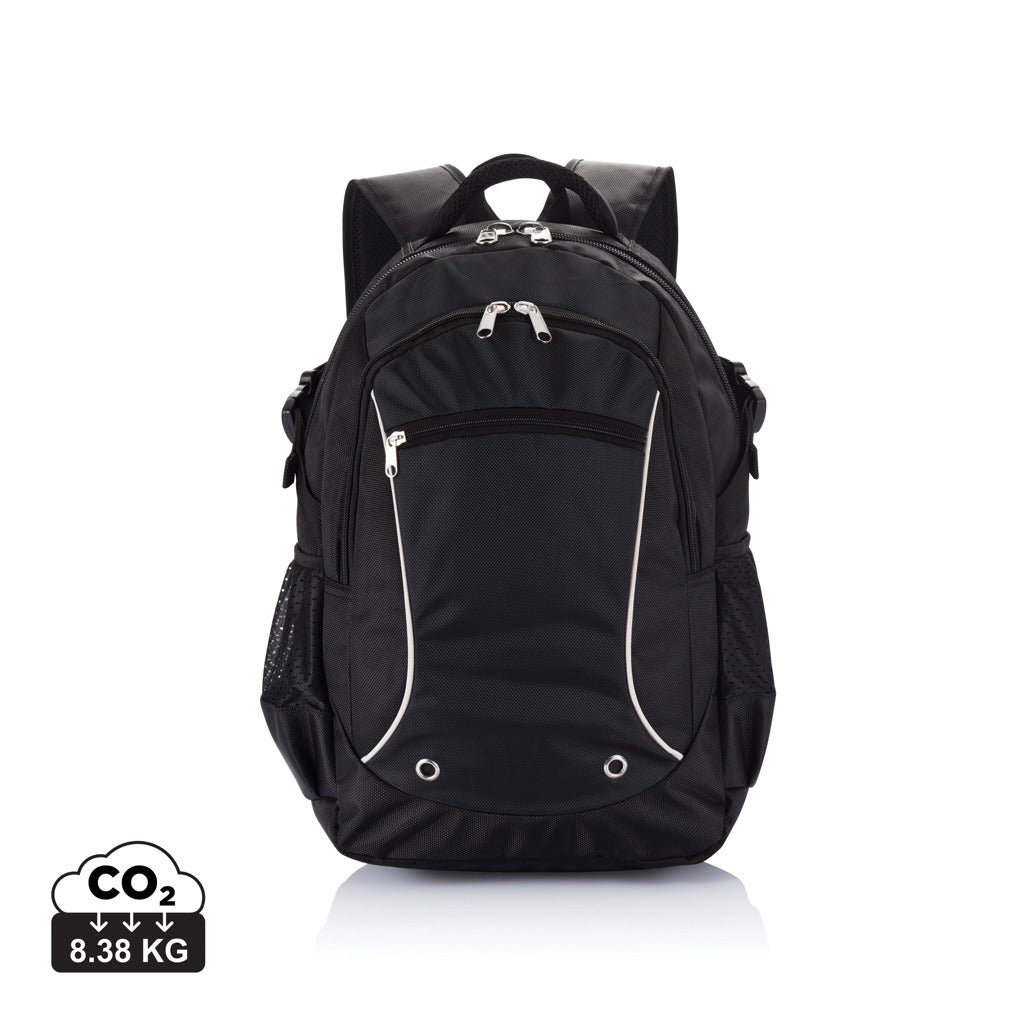 Denver laptop backpack PVC free - Black