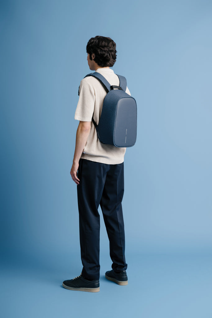 Bobby Hero Regular, Anti-theft backpack - Navy