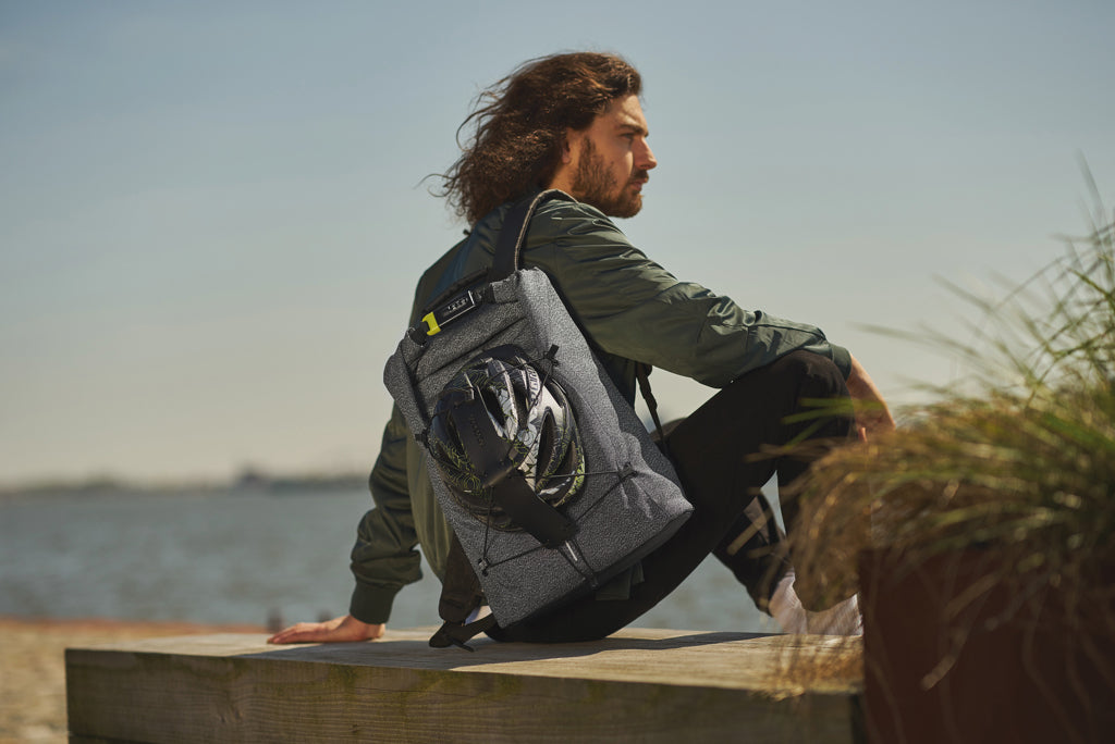 Urban anti-theft cut-proof backpack - Grey