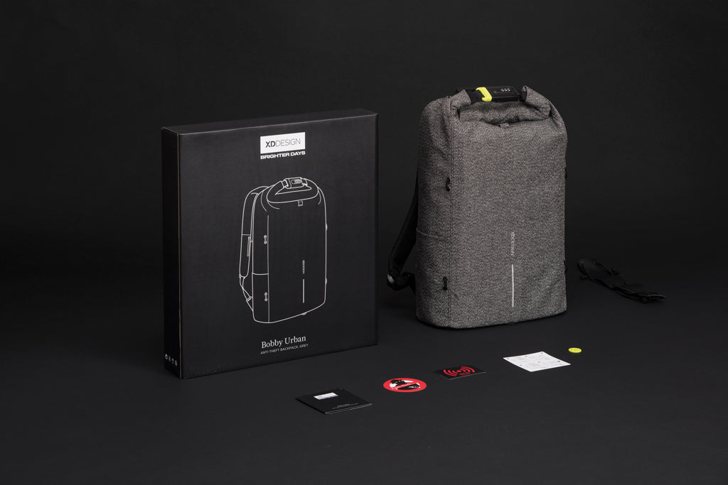 Urban anti-theft cut-proof backpack - Grey