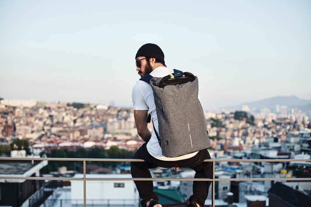 Urban anti-theft cut-proof backpack - Grey