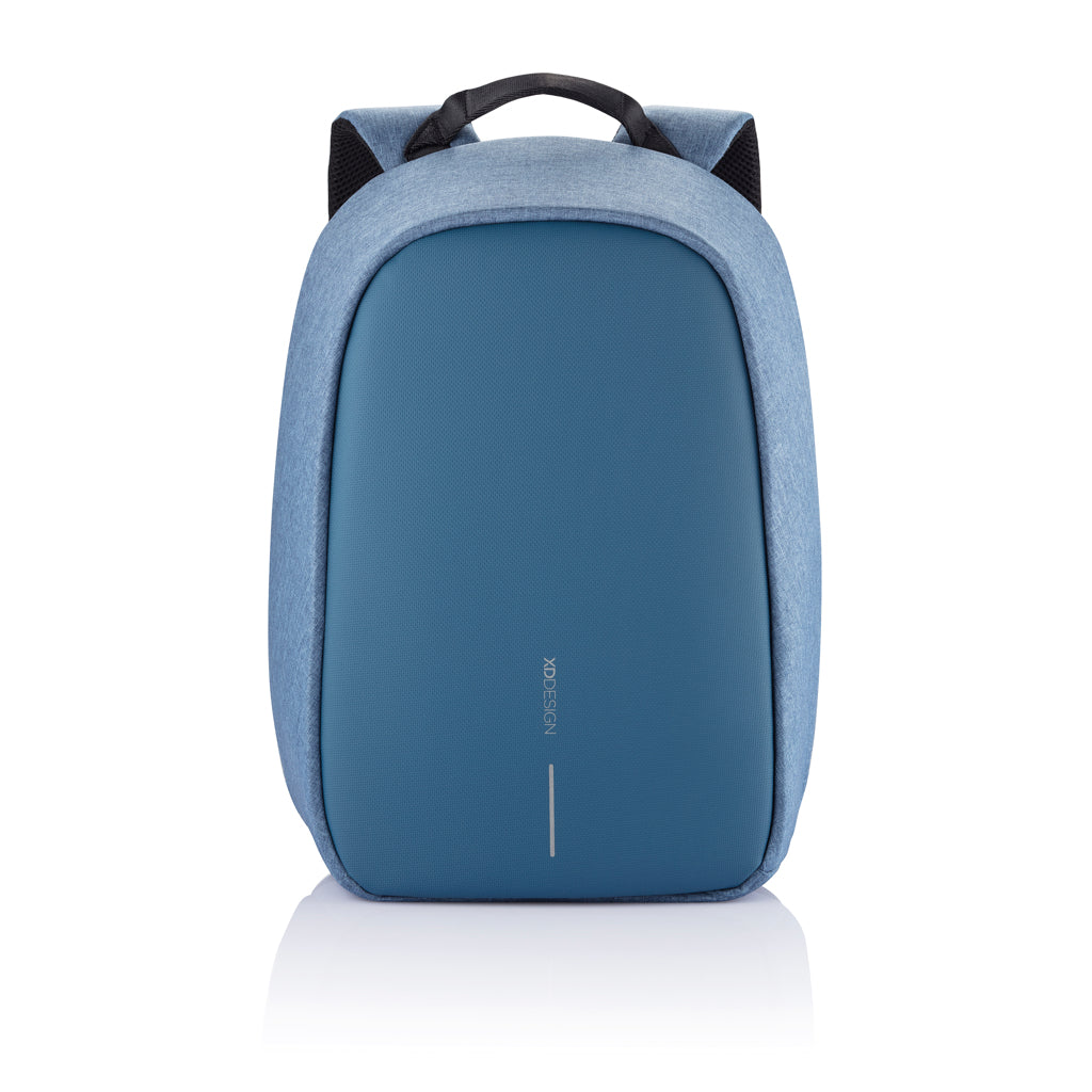 Bobby Hero Small, Anti-theft backpack - Light Blue