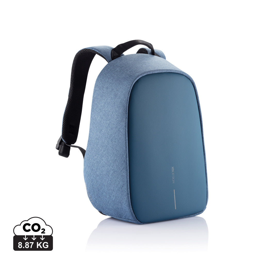 Bobby Hero Small, Anti-theft backpack - Light Blue