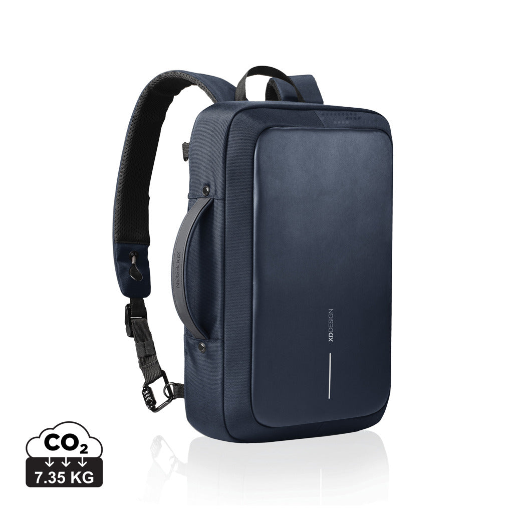 Bobby Bizz 2.0 anti-theft backpack & briefcase - Navy