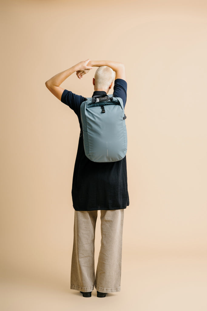 Urban Water Resistant Anti-theft Backpack - Blue