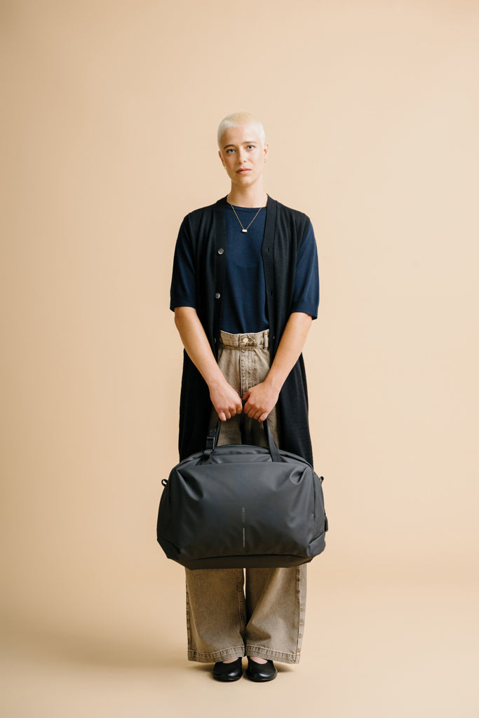 Urban Water Resistant Weekend Bag - Black