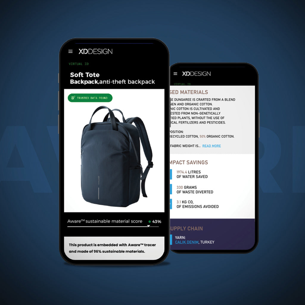 XD Design Soft Tote Backpack - Navy