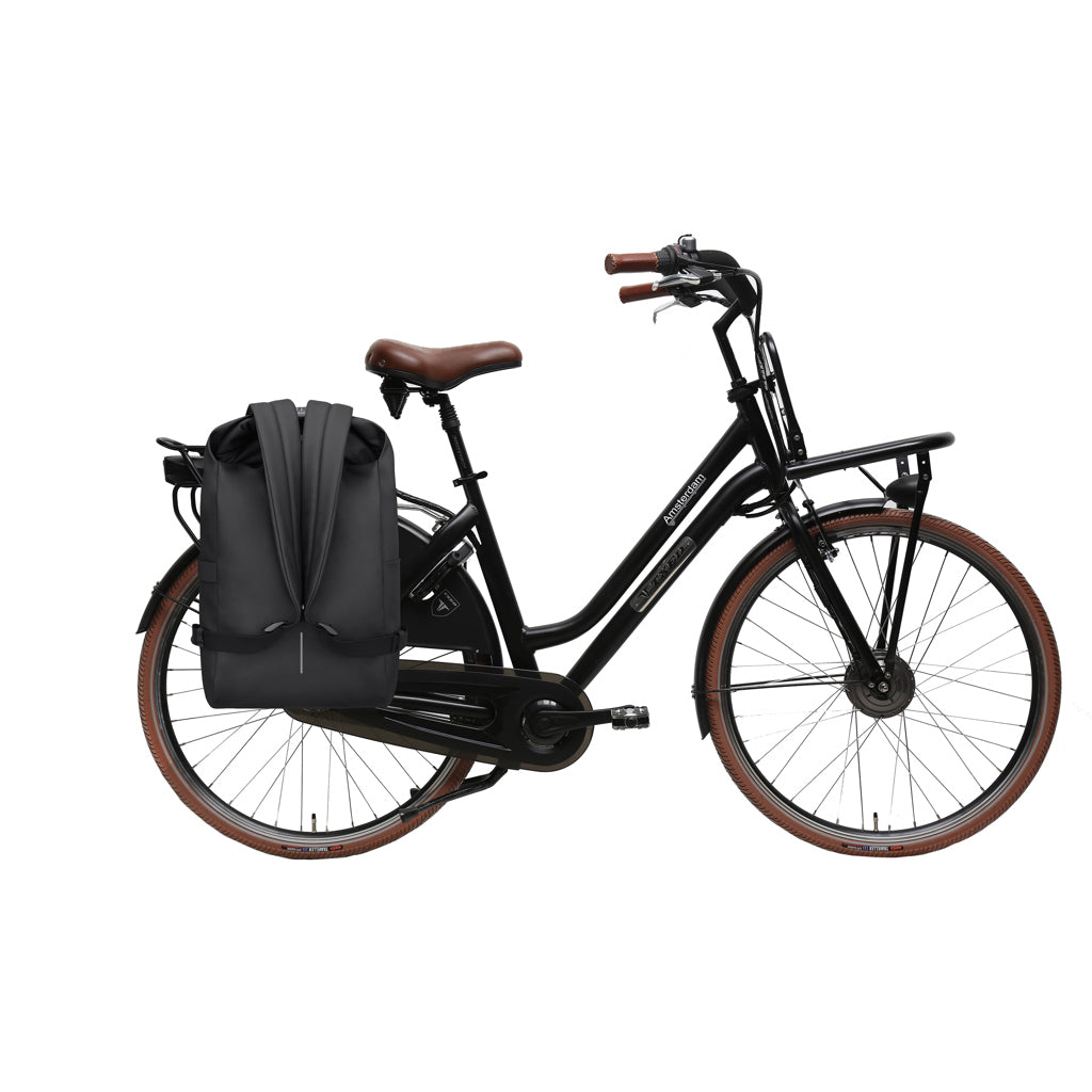 Urban Water Resistant Bike Backpack - Black