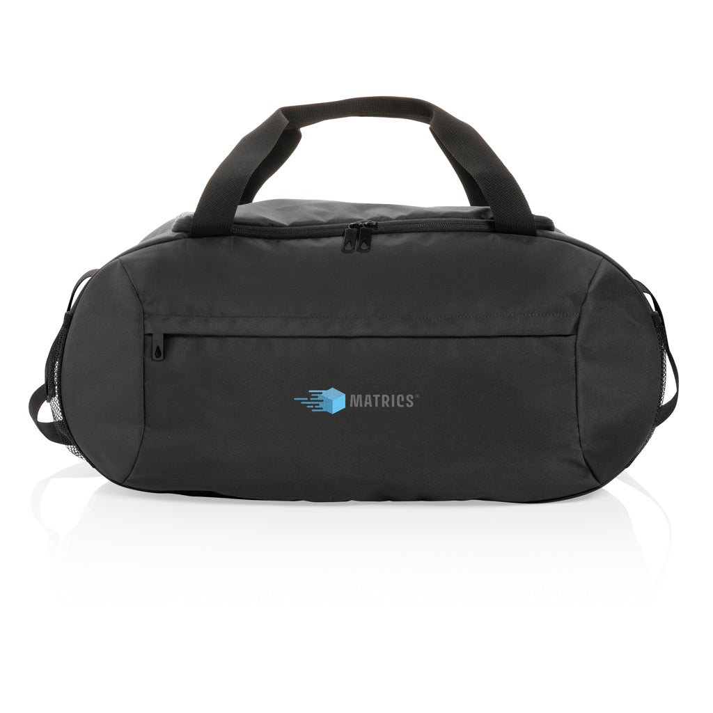 Impact AWARE™ RPET modern sports duffel - Black
