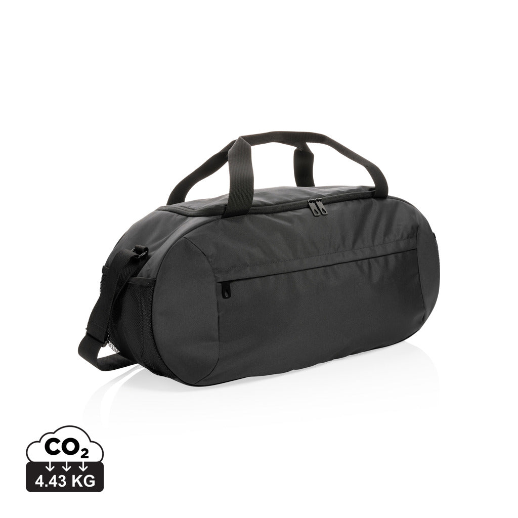 Impact AWARE™ RPET modern sports duffel - Black