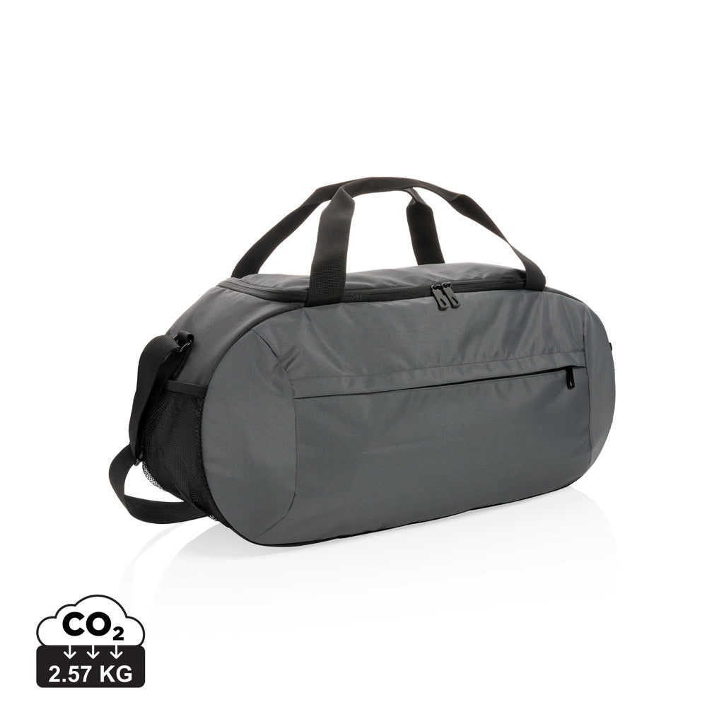 Impact AWARE™ RPET modern sports duffel - Anthracite