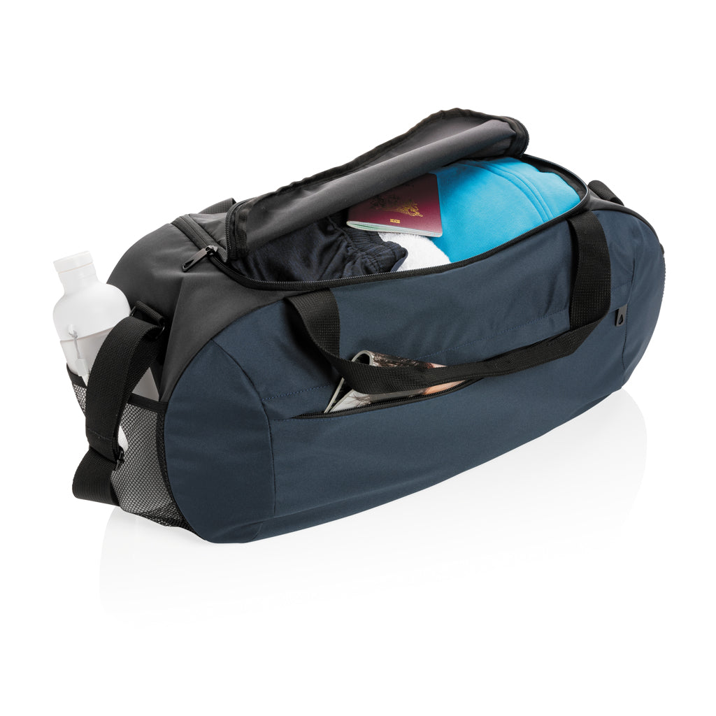 Impact AWARE™ RPET modern sports duffel - Navy