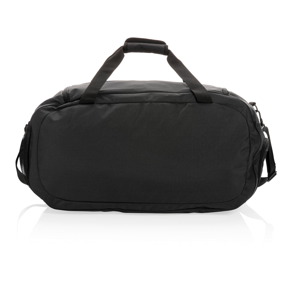 Swiss Peak AWARE™ RPET sports duffel - Black