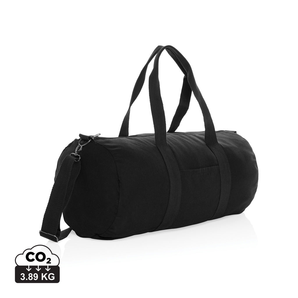 Impact Aware™ 285gsm rcanvas duffel bag undyed - Black