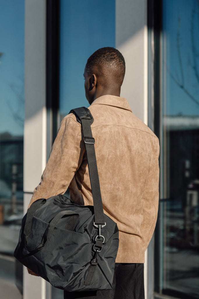 KENTO URBAN RCS recycled nylon Weekender - Black