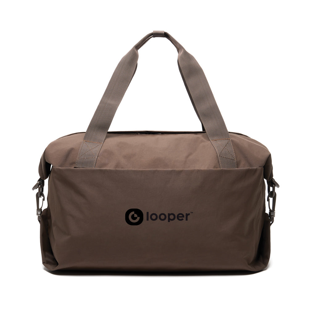KENTO URBAN RCS recycled nylon Weekender - Brown